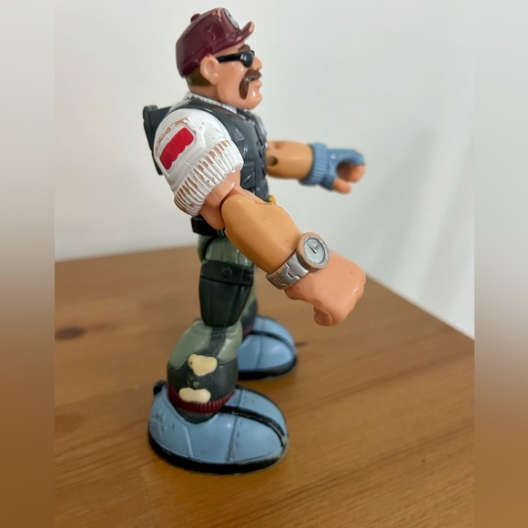 1999 Mattel FP Rescue  Hereos Bill Barker K9 Police 6.5" Action Figure - Picture 3 of 6